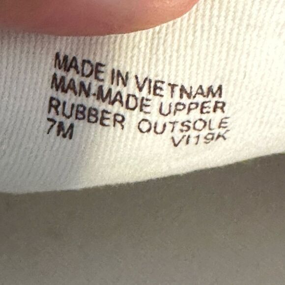 MICHAEL KORS Catelyn Stripe Lace Up Nappa Size 7 Like NEW - Picture 8 of 9